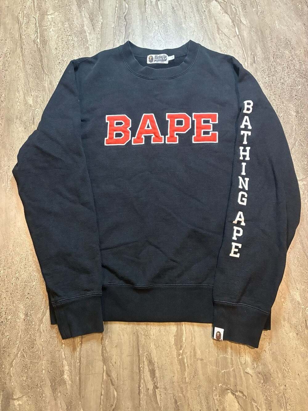A Bathing Ape BAPE Team Sport Crewneck Sweatshirt
